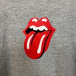 The Rolling Stones Band Oversized Logo Hoodie Sweatshirt Womens Size Large Photo 1