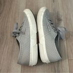 Superga  Classic Gray Lace Up Sneakers Womens Sz 6.5 Casual Skate Shoes Street Photo 2