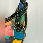 Dooney & Bourke Multicolor Duck Print Shoulder Bag (1050) Photo 8