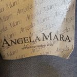 Angela Mara Chambray Denim Jacket Ruffle Hem Lightweight Feminine Casual Layer L Blue Size L Photo 3