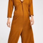 Free People Beach Big Sur Jumpsuit NWT Brown Size M Photo 0