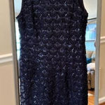 SD Collection Cocktail Dress Mother of The Bride Size 14 Blue Photo 0