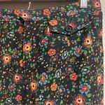 Isabel Marant  Flower Floral Ribbed Trouser Pant 100% Cotton- Size 36 (US 4) Photo 5