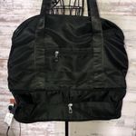 PINK - Victoria's Secret Pink Victoria’s Secret travel bag black and white extends out medium size NWOT​​ Photo 5