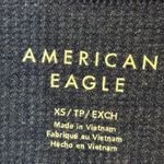 American Eagle  Outfitters Navy Short Sleeve Waffle Baby Tee Photo 3
