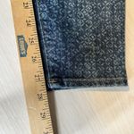 Eddie Bauer Womens 10 Slightly Curvy Skinny Ankle Blue Jeans Geometric Photo 9