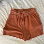 Colsie sweat shorts orange Photo 1
