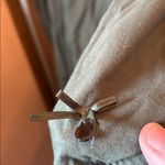 Christopher & Banks  Olive Short Sleeve Top xl Photo 2