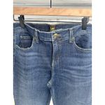 Lee  Women's Flare Jeans - Dark Wash, Mid Rise, Stretch Denim,‎ 8 Medium Photo 3