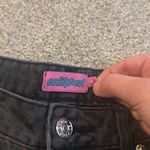 Edikted Petite Raelynn Washed Low-Rise Jeans  Photo 2