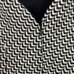 Kay Unger 100% Wool Sleeveless Sheath Black & White Dress Size 6 Photo 4