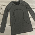 Lululemon  long sleeve swiftly tech glitter grey Photo 0