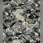 Bob Mackie New  Wearable Art Black Ruffled Cardigan with Floral Print Tank Top M Photo 7