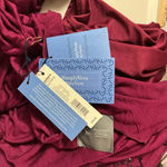 Vera Wang Simply Vera  Wine Long Sleeve Top Photo 6