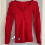 Aeropostale  Red Ribbed Top Photo 4