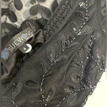 Sue Wong  Nocturne beaded sequin little black dress cocktail mesh NO TAGS vintage Photo 2