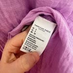 American Eagle  Women’s Small Purple LagenLook Flowy Button Down Blouse Top Photo 2