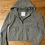 Hollister  Army Green women’s Cargo Jacket Photo 0