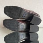 London Fog Vintage 90s Brown Black Leather Sibelen Western Victorian Ankle Boots Photo 8