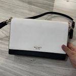 Kate Spade White And Black Purse Photo 0