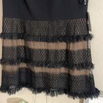 Nordstrom SHO NWT  black tan tiered dress size 12 Photo 1