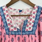 Old Navy  Pink‎ Floral Print Mini Dress Womens Small Square Neckline Boho Chic Photo 4
