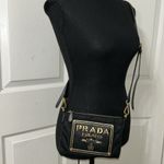 Prada Authentic Black Nylon/Leather Crossbody Bag Photo 6