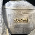 Free People  We The Free Ellie Stripe In Blue Combo Top Size XS Photo 5