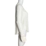 Free People  Shirt Womens XS White Spring Valley Lace Tunic Lace Neutral Bohemian Photo 1