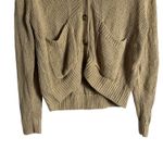 Ralph Lauren Polo  Tan Beige Linen Knit Button Front Cardigan Sweater Size Small Photo 9