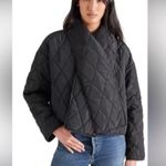 Steve Madden Women’s Diarine Scarf Quilted Puffer Jacket Size Small Photo 0