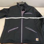 Carhartt Black and Purple Jacket Size Medium EUC Photo 7