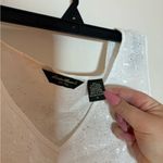 Eddie Bauer  linen blend embroidered tank size S Photo 2