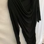 CAbi : Black Shimmy Ruched Tunic Dress (Style 176)- size Small Photo 4