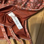 Aeropostale Floral Tie Front Traingle Bikini Low Rise Classic Side Tie Size XL Swimsuit NWT Photo 9