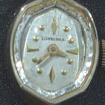 Vintage Longines 10k Gold Women's Gold Tone Hexagonal Face Swiss Made Watch Photo 0
