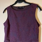 Apt. 9 ✨  Women’s Purple Peplum Blouse Small Photo 1