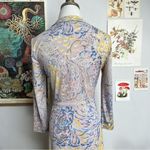 BCBGMAXAZRIA Pastel Spring Wrap Midi Dress size Small Photo 7