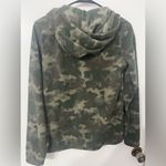 Eddie Bauer Camoflage Fleece Zip Up | Camo Zip Jacket Sweatshirt | Size … Photo 1