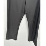 Nike Vintage  Women Mid Rise Gray Flare Yoga Capris Y2K Cropped Gym Workout Photo 2