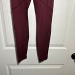 Lululemon  | Toasty Tech Tight II‎ Leggings Garnet Burgundy | Women's 4 Photo 4