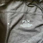 FLX Embrace High Waisted Wide Leg Sweatpants Drawstring Womens Medium Black Photo 6