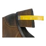 Skechers 7.5 Women's Brown Leather healed vintage y2k Ankle Boots chunky Photo 11