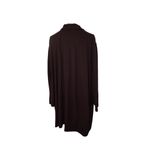 Women's Roaman's Brown Cotton & Polyester Blend Cardigan Photo 3