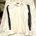 DKNY Woman’s white long sleeve shirt Photo 0