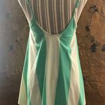 Show Me Your Mumu green strip green tiered top Photo 1