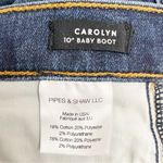 Veronica Beard Jeans Carolyn Baby Boot Striped Waist Dark Blue Tidal Size 28 | 6 Photo 8