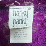 Hanky Panky  Y2K style purple lace signature unlined tank top Photo 2