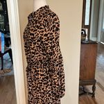 Leopard Print Maxi Dress Tan Photo 6