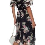 Walter Baker Hansen Asymmetrical Hem Open Shouldee Floral Spring Dress NWT sz 10 Photo 1